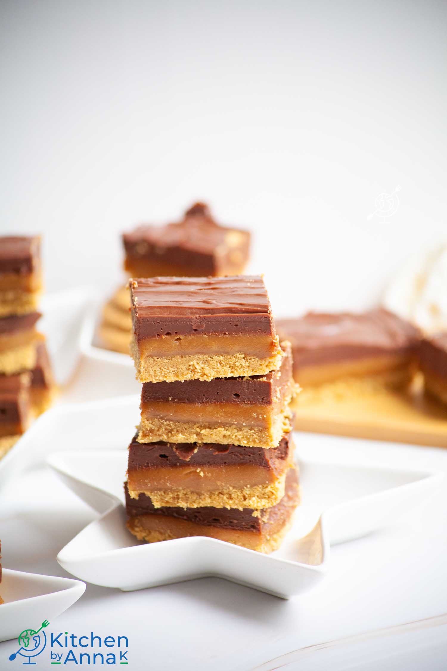 Nobake Scottish millionaire's caramel slice